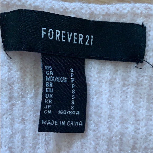 Front tie Forever 21 sweater - Picture 2 of 6